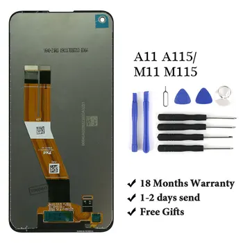 

100% teset For A11 A115 lcd display for mobile phone screen replacement digitizer screen assambly For A11 LCD