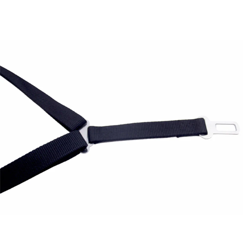 Travel Double Head Adjustable Dog Car Safety Belt Pet Leash Restraint Leads Harness Safety Collar Lead Pet Clip Products