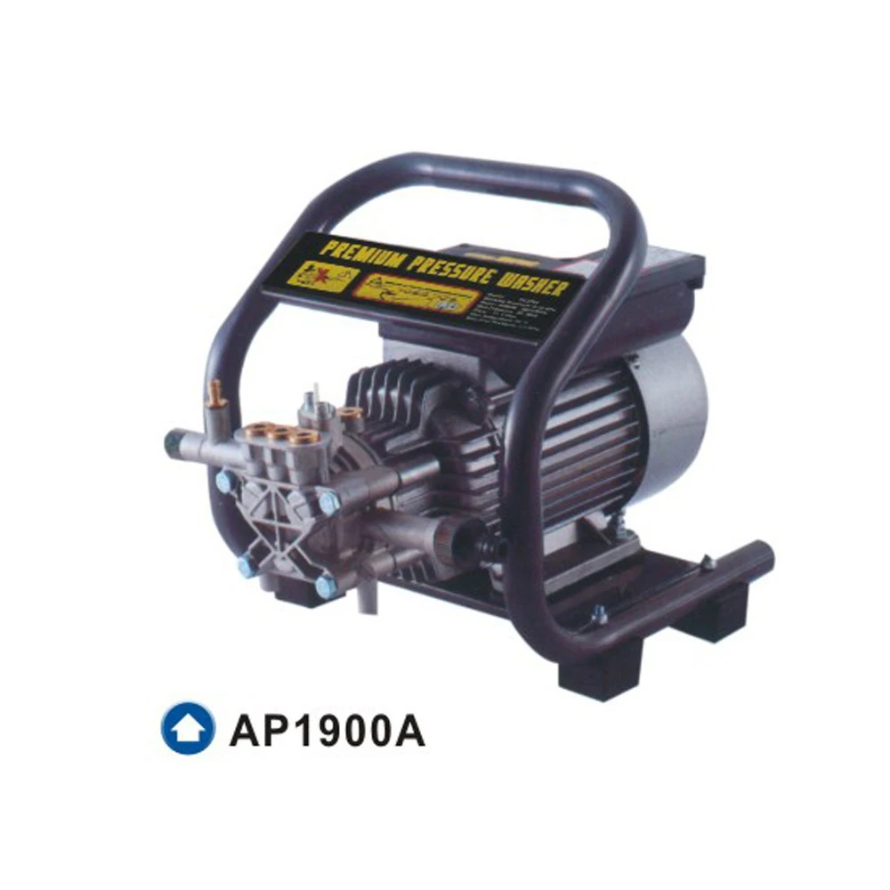 AP1900A 220V industrial induction motor high pressure car washer 8MPa 8L/min 1200W controlled by pressure switch