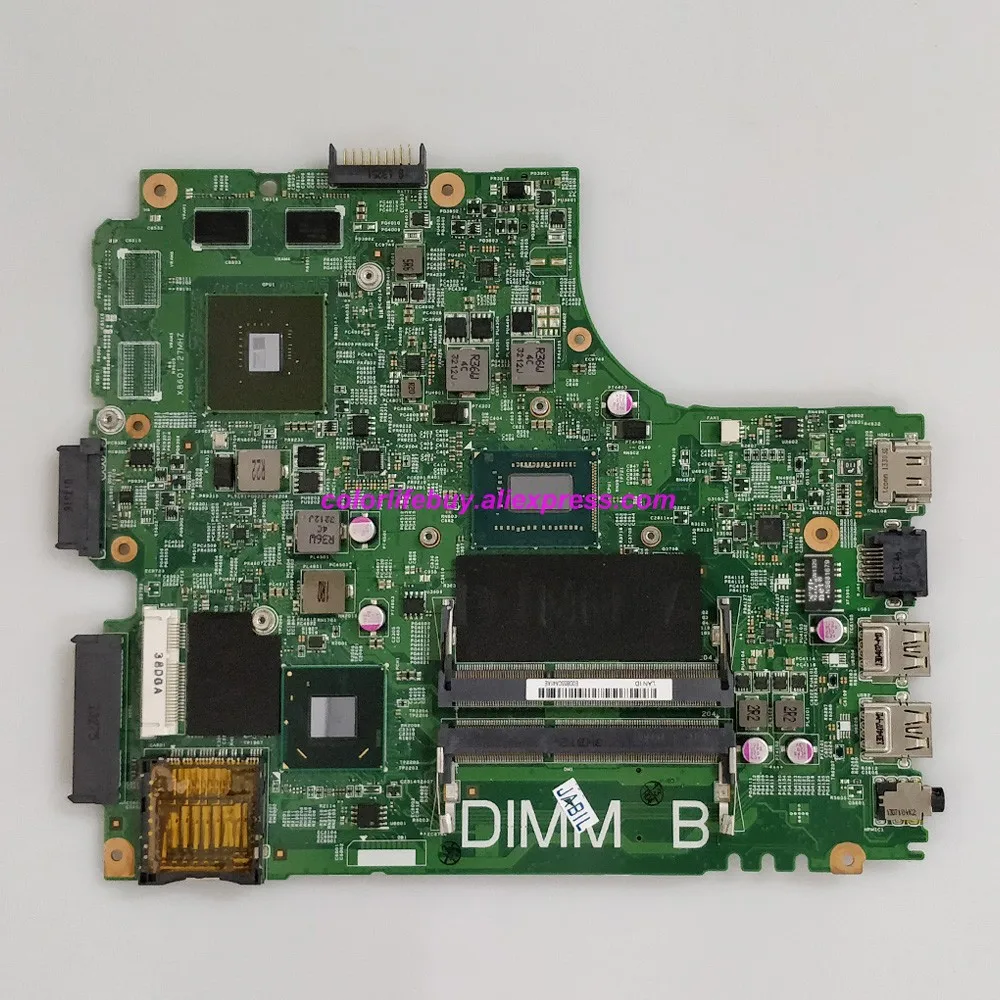 Натуральная CN-055NJX 055NJX 55NJX w I5-3337U Процессор 12204-1 Вт GT625M GPU материнская плата для