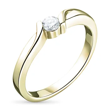 

Yellow gold ring with a diamond e0301kts03137900