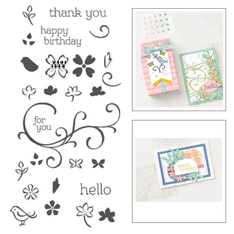 Metal Cutting Dies And Clear Stamps For Scrapbooking Paper Craft Handmade Card Album Punch Art Cutter 2022 New Arrival Easter 