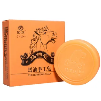 

Horse Oil Soap In Addition To Mite Soap Cleansing Essential Oil Handmade Soap Skin Care Clean Oil Control Soap