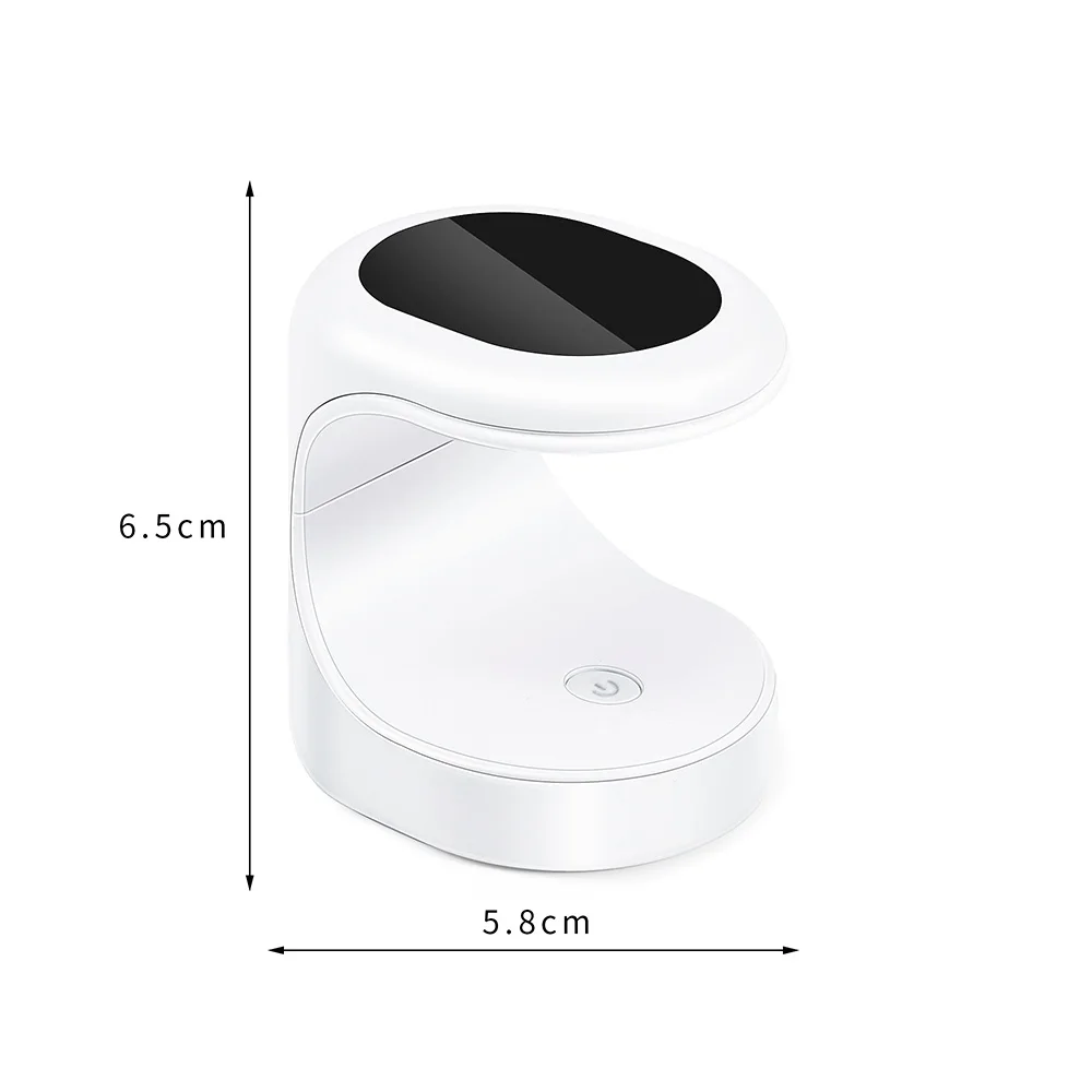 Lampada per unghie da 16 W Lampada UV LED per unghie Mini asciugatrice portatile per unghie con cavo USB Asciugatrice per smalto in gel Regalo per uso domestico e da viaggio_voghion.com