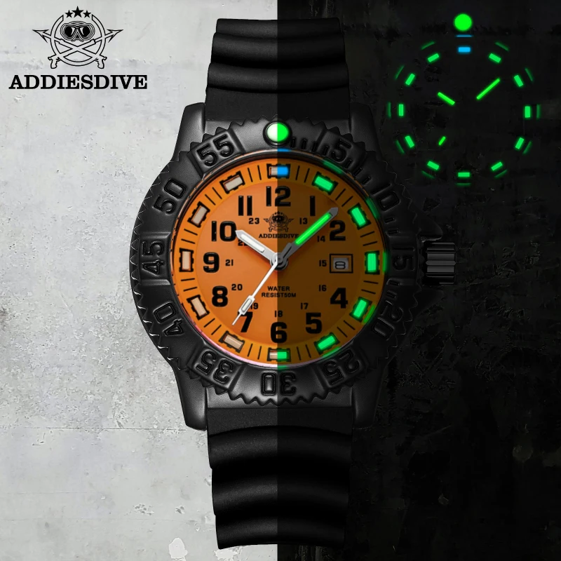 Addeis Sports Watches Fashion 50M Luminous Waterproof Electronic Wristwatch Mens 2021 Relogios Outdoor gear watch men