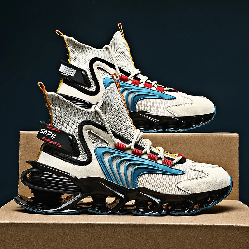 Zapatillas De deporte De tacón alto para Hombre, Zapatos masculinos estilo informal, nueva tendencia - AliExpress entretenimiento