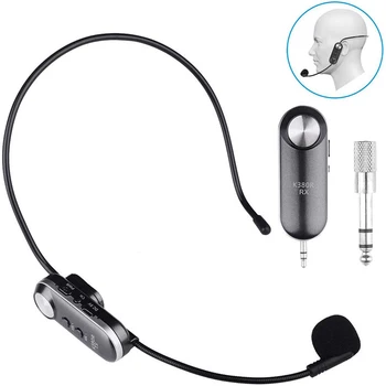 

Mini Portable Headset Microphone Speaker Wireless Microphone Hands-free Sound Equipment Mikrofon For Speaker Computer Stage