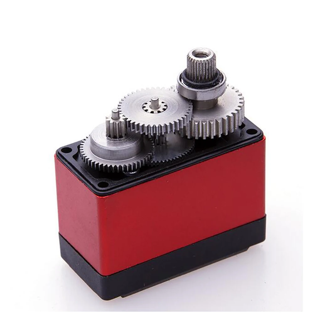 Servo numérique étanche 35KG TD-8135MG monté sur châssis de voiture RC