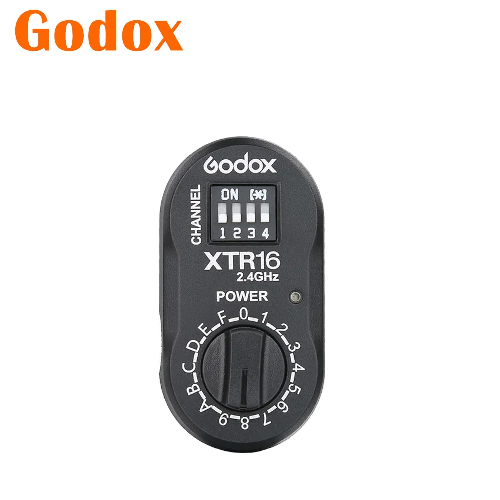 Вспышка Godox XTR-16 приемник вспышки 2 4G Wireless X-system для X1C X1N XT-16 передатчик триггер Wistro