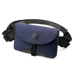 Мужская нейлоновая поясная сумка с usb зарядным портом, дорожная сумка через плечо