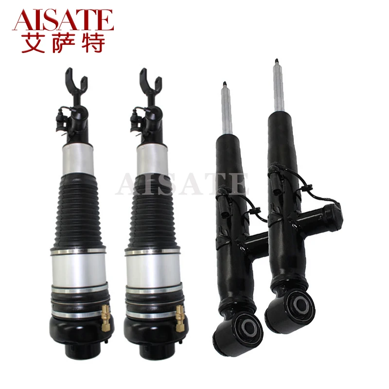 

4pcs/lot Air Suspension Shock Strut for Audi A6 C6 4F Allroad Front+Right Pneumatic Stands auto Shock Absorber Assembly