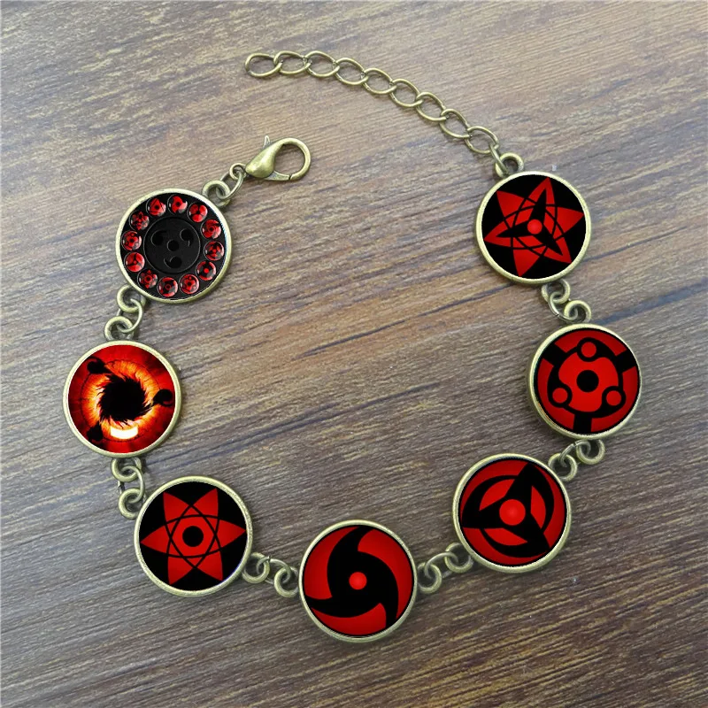 Naruto ninja Hatake Kakashi Sharingan Eyes Cosplay Necklace pendant