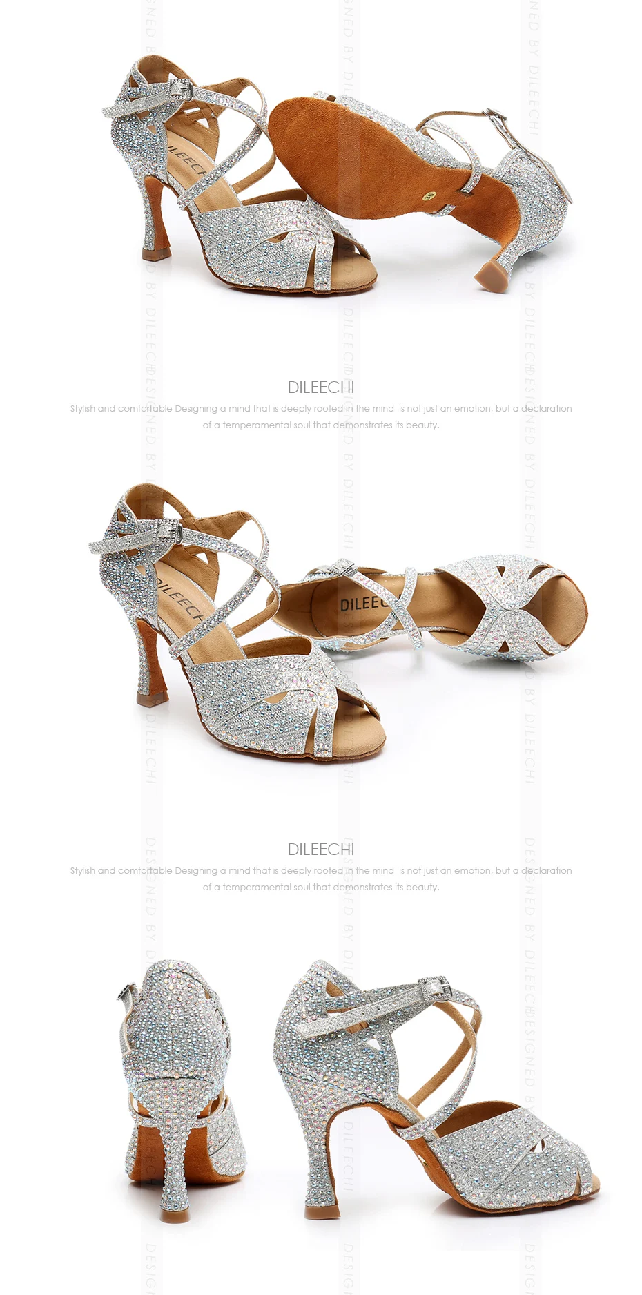 鞋子图片展示-银色-2