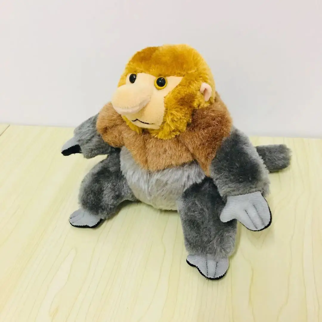 20 cm Plush Nasalis larvatus Monkey stuffed toys Dolls for Children