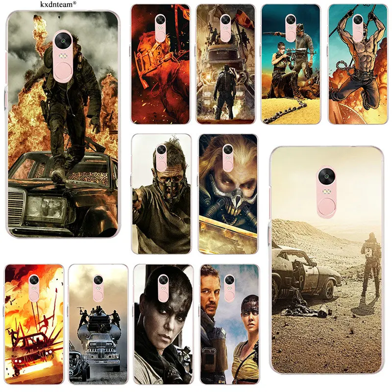 Модные мягкие силиконовые чехлы для телефонов из ТПУ с надписью Mad Max Fury Road Xiaomi Redmi