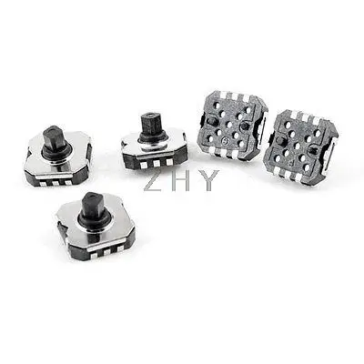 

5pcs 7mm x 7mm 6 Pin 5 Way Momentary Push Button SMD SMT Tactile Switch