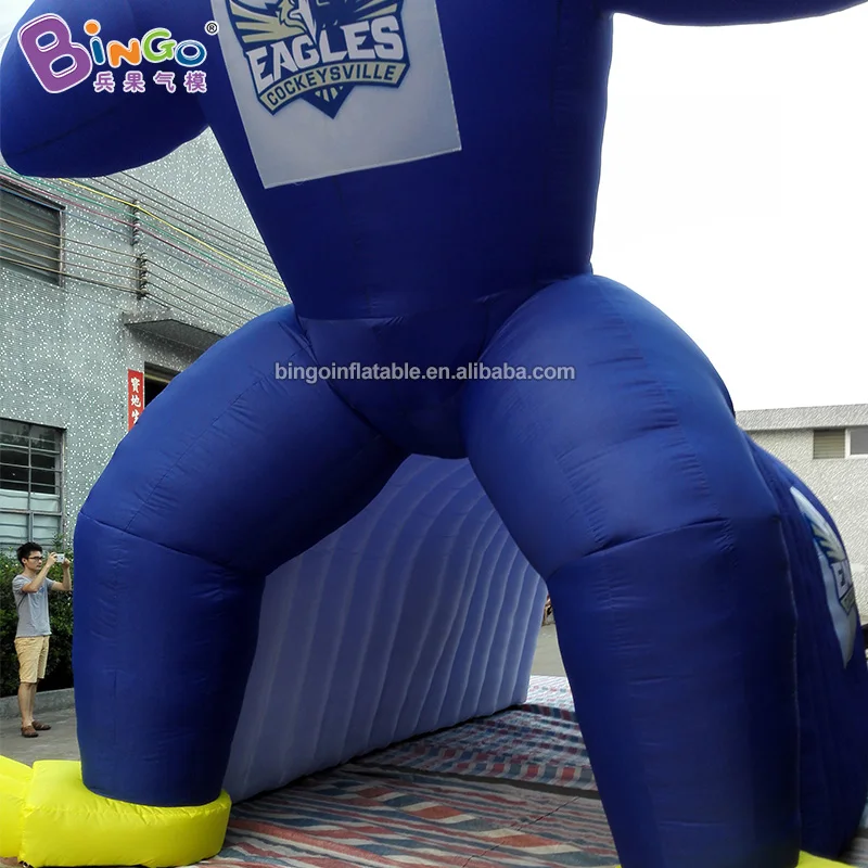 Custom Made 7.5x3.5x6.5 Meters Inflatable Eagle Football Tunnel For Event Decoration - BG-A0814 6