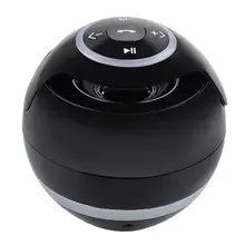 Wireless Speaker Colors LED Lights Wireless Portable Subwoofer With Mic FM Multicolored Ball with Light Speaker Outdoor