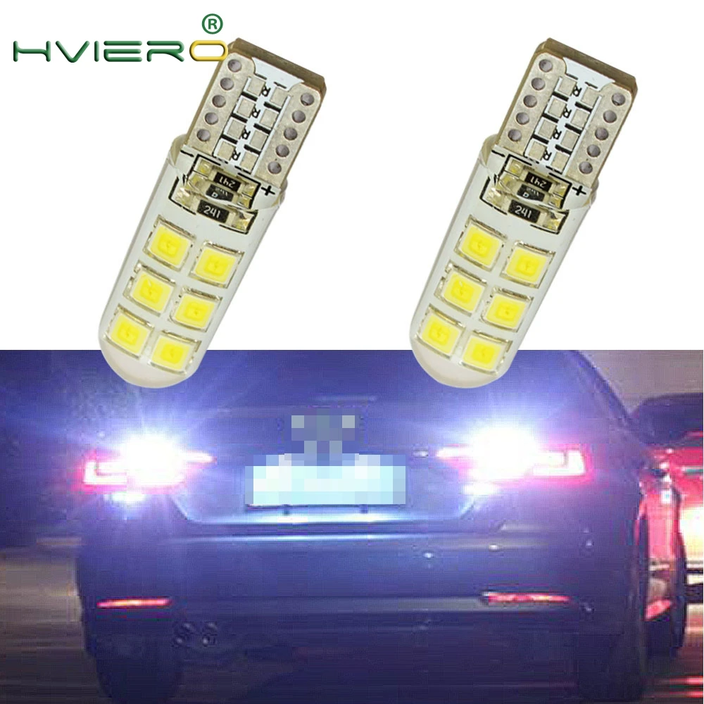 2 шт. силиконовые Автомобильные светодиодные лампы для чтения 12SMD 2835 192 168
