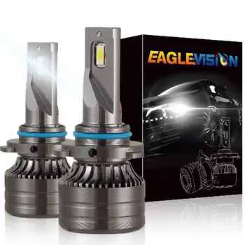 

2pcs H7 LED Headlight Bulb 60W High Power 6,000LM 6000K Cool White CSP Chips Conversion Kit Adjustable Beam Lamp