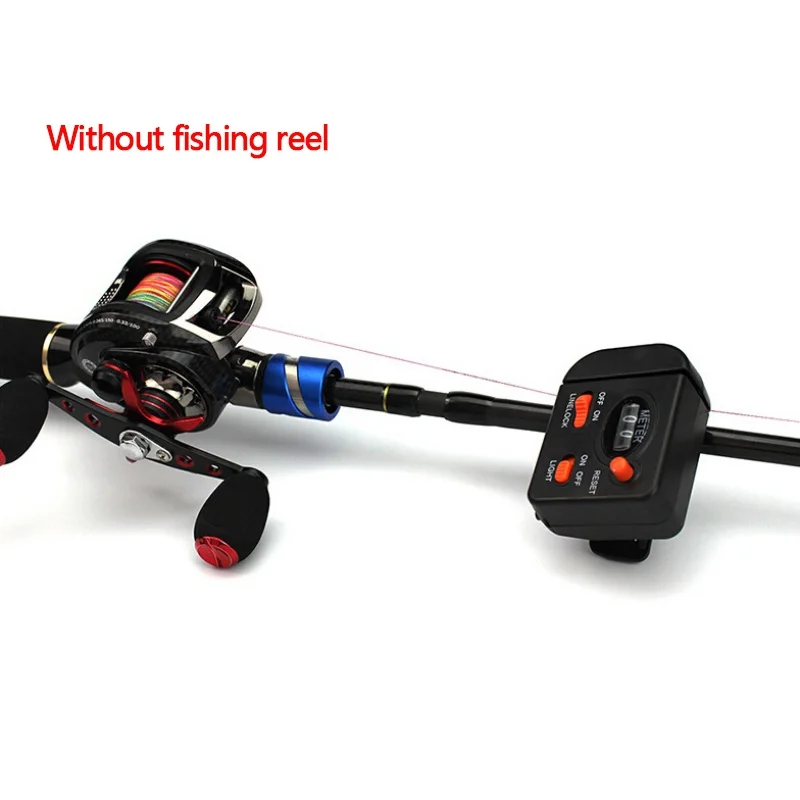 Рыболовная леска, счетчик поиска глубины 0-999 м, 6 см, Рыболовный Инструмент Pesca, длина снасти, калибр, счетчик, точный ручной измеритель, снаряжение