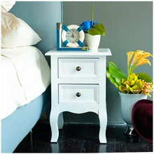 Прикроватный столик, современный столик для хранения, 2 ящика, журнальный чайный столик, деревянная универсальная домашняя тумбочка, мебель для дома