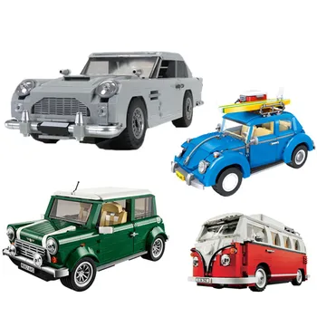 

Technic Series 10262 Aston Martin DB5 Set Building Blocks Bricks Children Car Model Gifts Toys Compatible with lepines