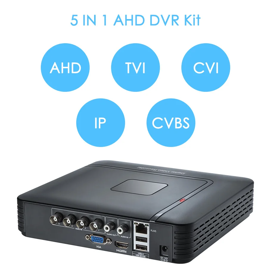 KERUI 4MP открытый погодостойкий 4CH DVR Kit 5in1 AHD DVR CCTV Системы 2/4 шт. безопасности Системы Камера s День/Ночь дом видео Камера