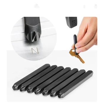 

New Digital Number Stamp Leather Stamping Printing Punch Set Hardened Steel Metal Number Steel Punch Tool Craft