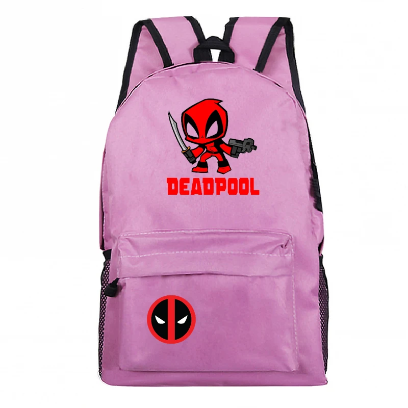 Marvel рюкзак Дэдпул ежедневный ноутбук сумка школьная сумка для подростков мальчиков девочек рюкзак для косплея Mochila Мужская и Женская дорожная сумка