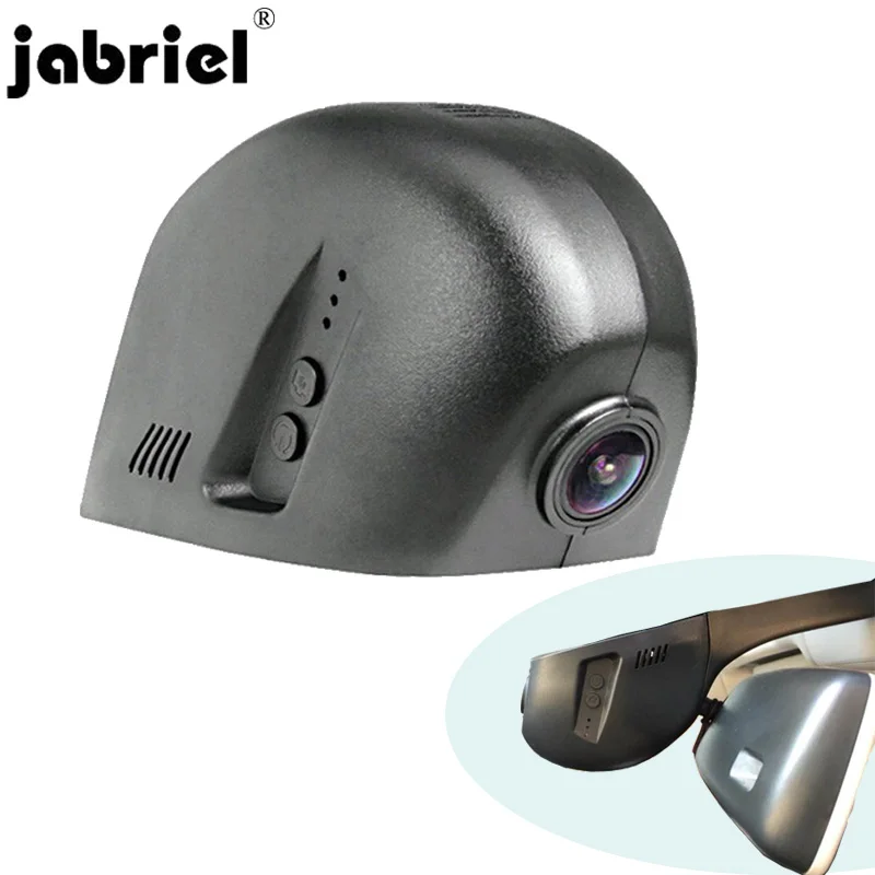 Jabriel 1080P Автомобильная камера Скрытая камера 24 часа Автомобильный видеорегистратор для vw golf 4 5 6 7 mk3 mk4 Volkswagen passat b8 Polo Tiguan touareg