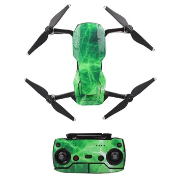 

Green lightning PVC Stickers Decal Skin Cover Waterproof Accessories for DJI Mavic Air Drone CO