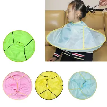 

Free Shipping Professional Hair Cutting Cape Umbrella Cloak Hair Catcher for Child Barber Hairdressing Kit