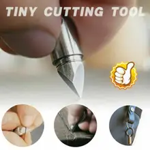 1 шт. из нержавеющей стали многофункциональный распакованный теологический миниатюрный режущий инструмент портативное мини-кольцо для ключей в форме инструмента кулон Открытый походный инструмент капсульный нож
