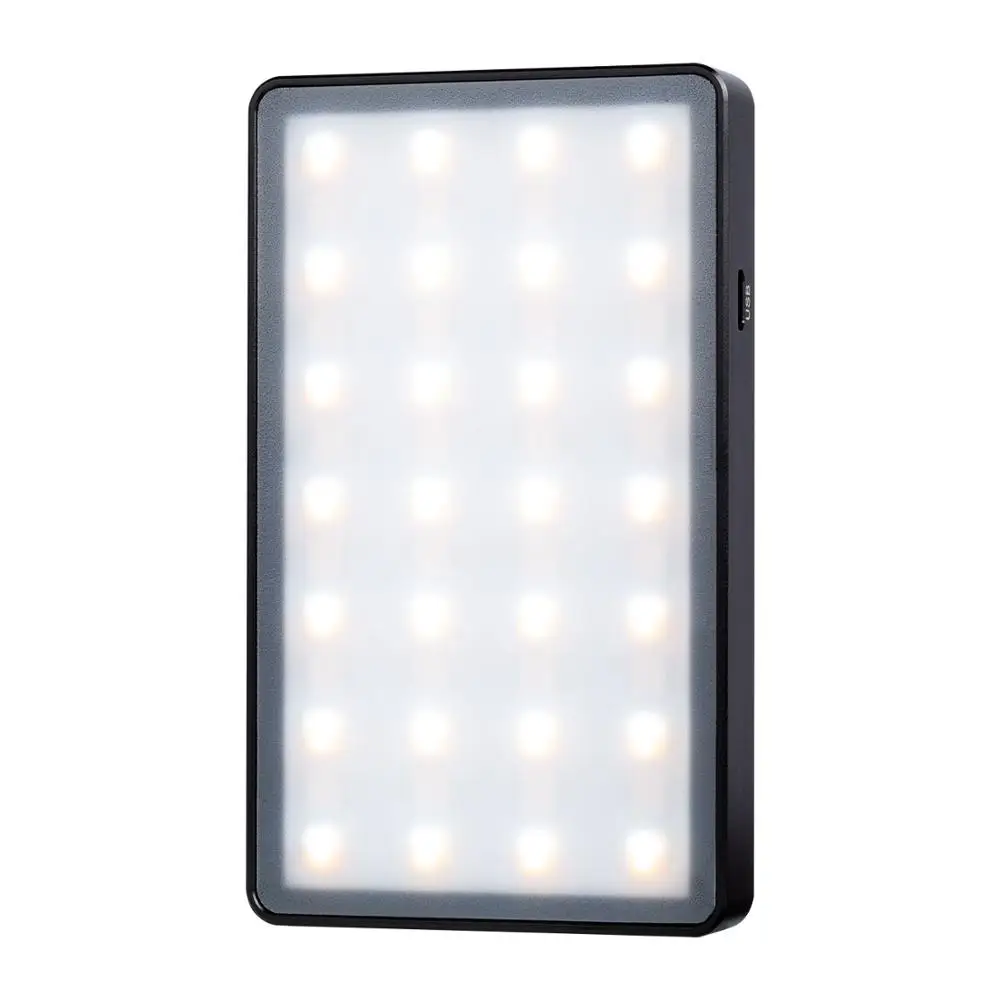 Weeylife RB08P RGB светодиодный светильник для камеры, полноцветный выходной видео светильник, комплект с регулируемой яркостью 2500 K-8500 K, двухцветный панельный светильник CRI 95