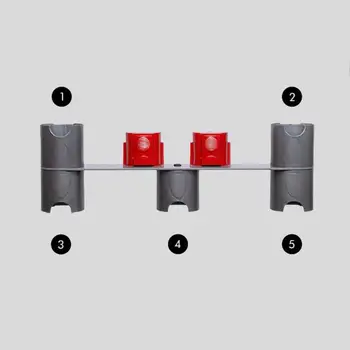 

Vacuum Cleaner Storage Rack Unit Wall Mounted Hanger Easy installation