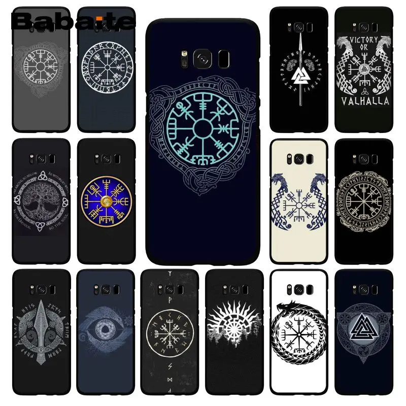 Чехол для телефона Babaite Viking Vegvisir Odin в скандинавском стиле Samsung Galaxy S10E S7 Edge S9 S8 S10plus S6