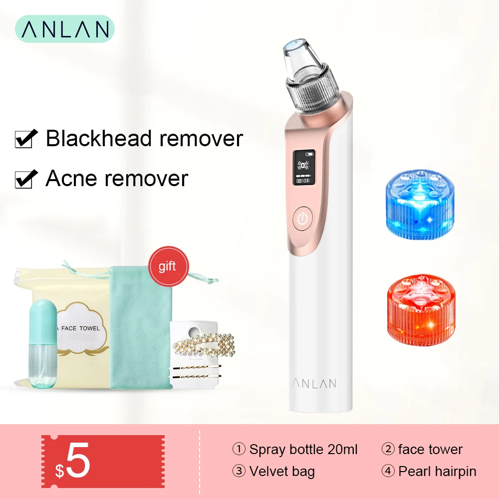 

Blackhead Remover Pore Clean Acne Pimple Removal Face Deep Pore Cleaner Vacuum Suction Facial Beauty Care Tool Skin Care