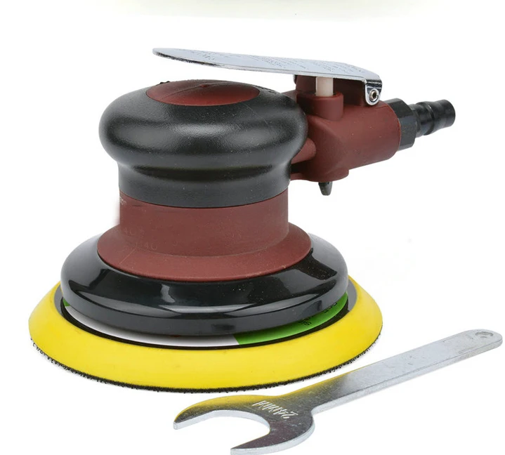 5인치/125mm 공압식 편심 샌더 에어 오비탈 샌딩기