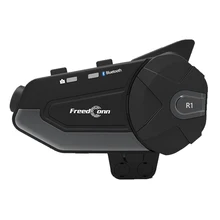 FreedConn Bluetooth рекордер WiFi R1 мотоциклетная Buletooth гарнитура со встроенной спортивной камерой для записи видео и съемки фото