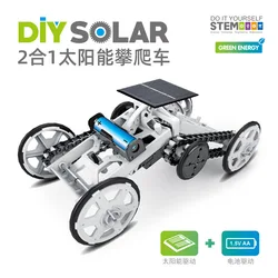 Kits de Ciencia Educativa, juguetes solares, modelo Mars Rover, aprendizaje, ciencia, construcción, Juguetes DIY