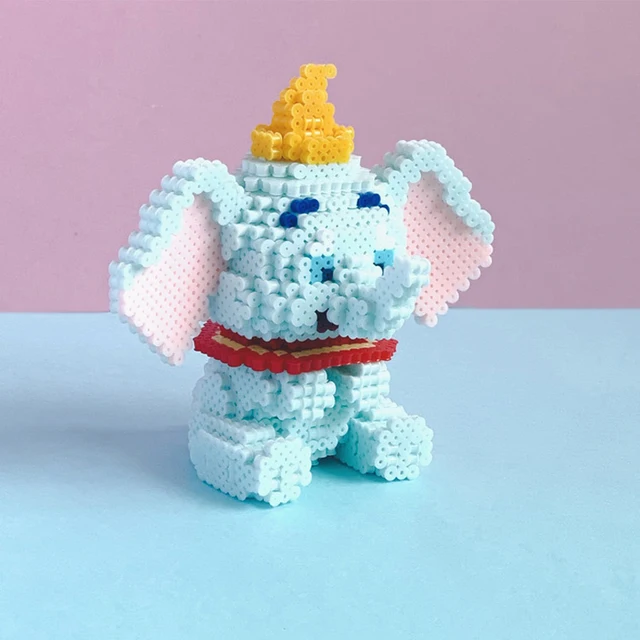 4Pcs/Hama Beads Square Large Pegboards Board For Perler tool Fuse Beads Square jigsaw puzzle Template For Educational Toys 4