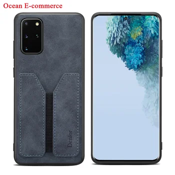 

Luxury Elastic Card Holder Case For Samsung Galaxy S20 Ultra S10 Plus 5G Note 9 Note 10 Plus Slim Drop Protection Phone Cover