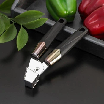 

Garlic press "Chrome", 19.5 × 6 cm, black