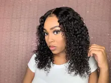 Mechones rizados malayos con cierre extensiones de cabello humano mechones con cierre Styleicon 3 mechones rizados con cierre