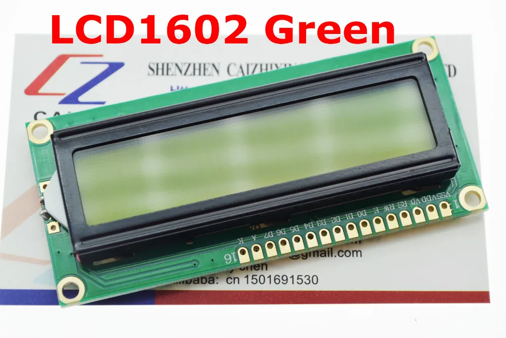 1PCS-LCD1602-1602-module-green-screen-16x2-Character-LCD-Display-Module-1602-5V-green-screen-and