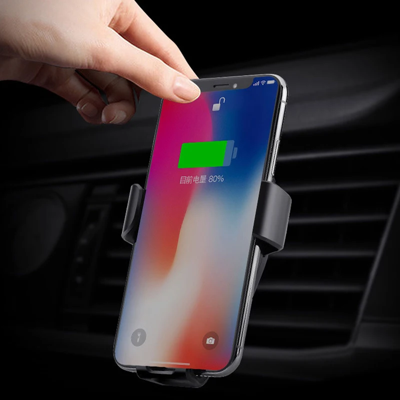Беспроводное зарядное устройство держатель Автомобильный навигатор ...