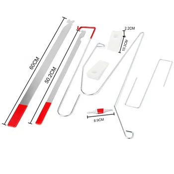 

9pcs Universal Car Lock Out Emergency Tool Kit Unlock Door Open Tool Special Car Repair Tools Auto Door Maintenance Tools New
