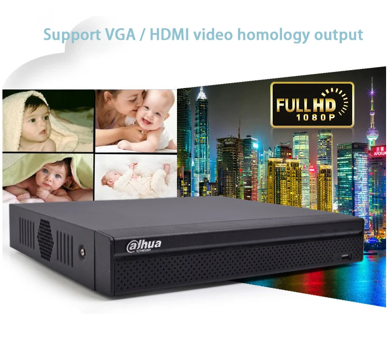 DAHUA NVR4116HS-4KS2 16Ch 4K до 8MP и H.265 NVR 1U Lite onvif nvr видео alhua рекордер HDMI/VGA одновременный muilt-язык