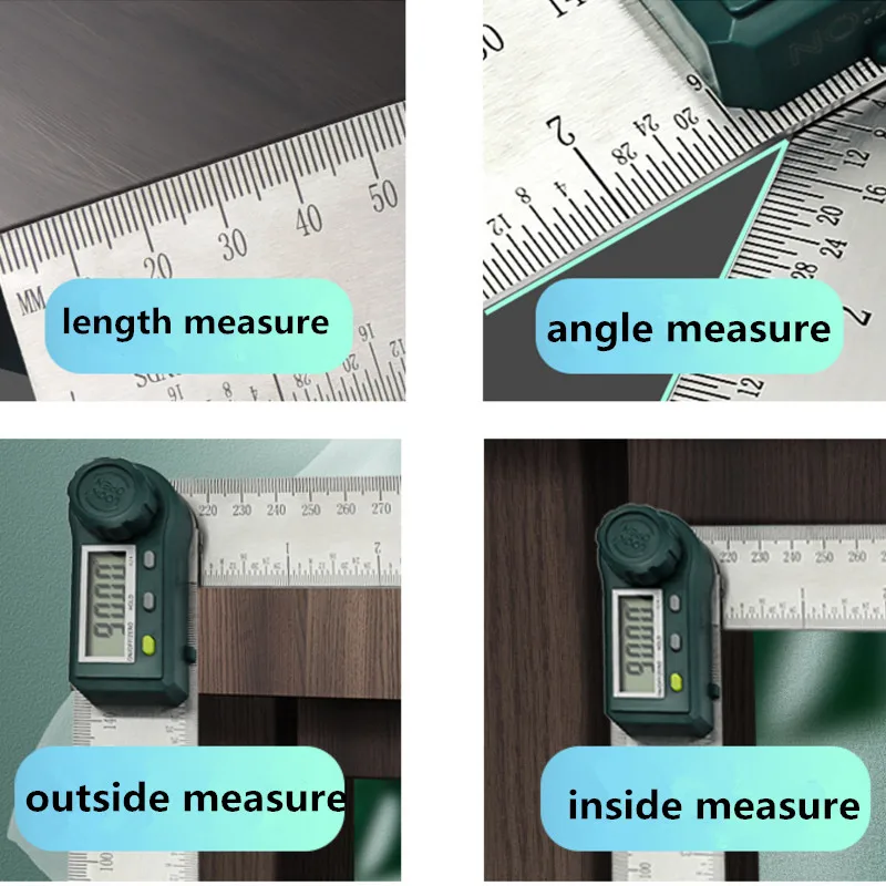 Обновленные Новые 200 мм 300 мм нержавеющая цифровой транспортир Инклинометр угломер цифровой angle finder метр угловой измерительный прибор goniometro